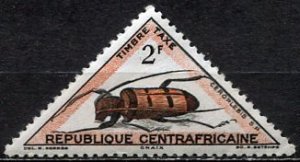 Central Africa; 1962; Sc. # J6;  MNH Single Stamp