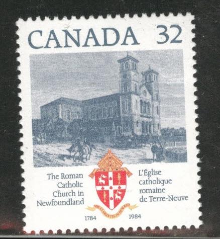 Canada Scott 1029 MNH** St. Johns Basilica 1984