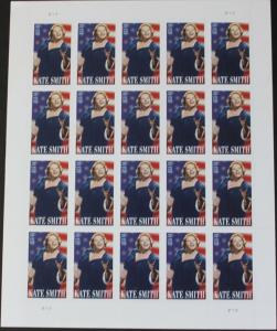 US #4463 Mint Sheet Kate Smith 