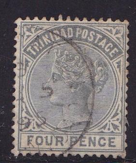 Trinidad 1883-1904 Scott 68//106  QV Stamps in FINE Used (O) Condition Small Lot