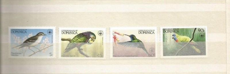 DOMINICA SCOTT 827-30 MNH 