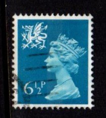 Wales - #WMMH7 Machin Queen Elizabeth II - Used