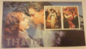 USA SHEET TITANIC SHIPS CINEMA DICAPRIO KATE WINSLET ACTORS