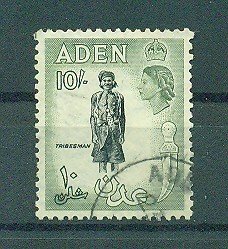 Aden sc # 61A (1) used cat value $1.50