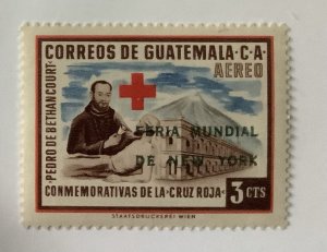 Guatemala 1964  Scott C293 MNH - 3c, Overprinted FERIA MUNDIAL DE NEW YORK