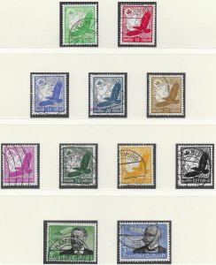 Germany  C46-56    1934  set 11   FVF Used