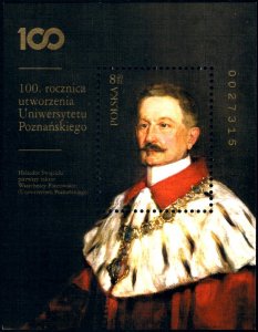 Poland 2019 MNH Stamps Souvenir Sheet 100th Anniversary of the Poznan University