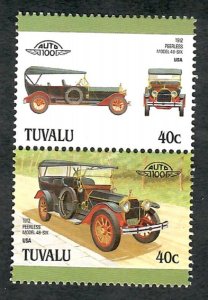 Tuvalu #420 Classic Cars Mint Hinged single