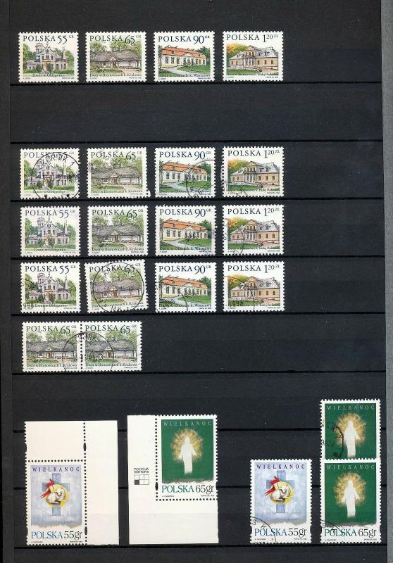 POLAND 1998 Sheets Wildlife Sport MNH Used (Appx 90+ Items) (DD477