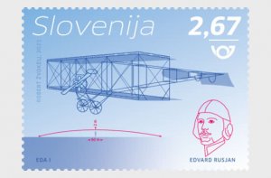 2023 Slovenia Edvard Rusjan (Scott NA) MNH