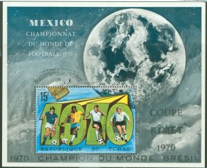 Chad #227F  Souvenir Sheet