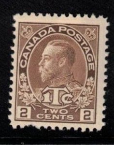 CANADA Scott # MR4 MH - KGV War Tax Stamp - Pulled Perf Bottom Left