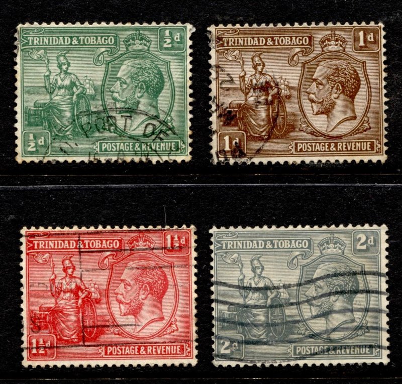 Trinidad & Tobago #21-24 USED 4 SINGLES