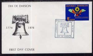 Dominican Republic 765 U/A FDC