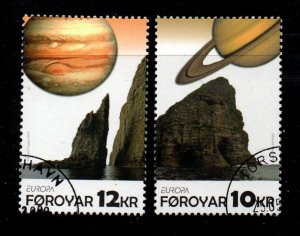 Faroe Islands Sc 511-12  2009 Europa stamp set used
