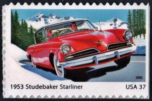 SC#3931 37¢ Studebaker Starliner Booklet Single (2005) SA