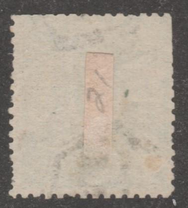 Turkey stamp, Scott# 39, used, sky blue,  moon, star, black over print, #M550