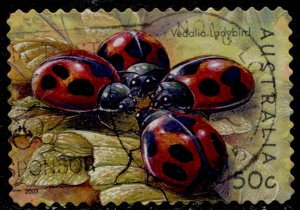 Australia #2196 Insects - Ladybug Used - CV$0.60