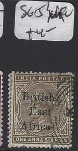 BRITISH EAST AFRICA (P3103B) BEA SURCH ON INDIA  1 A 6P   SG 51  VFU