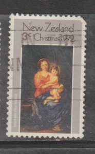 SC504 1972 New Zealand Christmas used