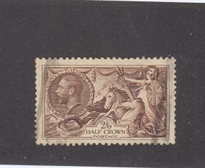 GB # 222-VF-KGV LIGHTLY USED SEAHORSE CAT VALUE $25+