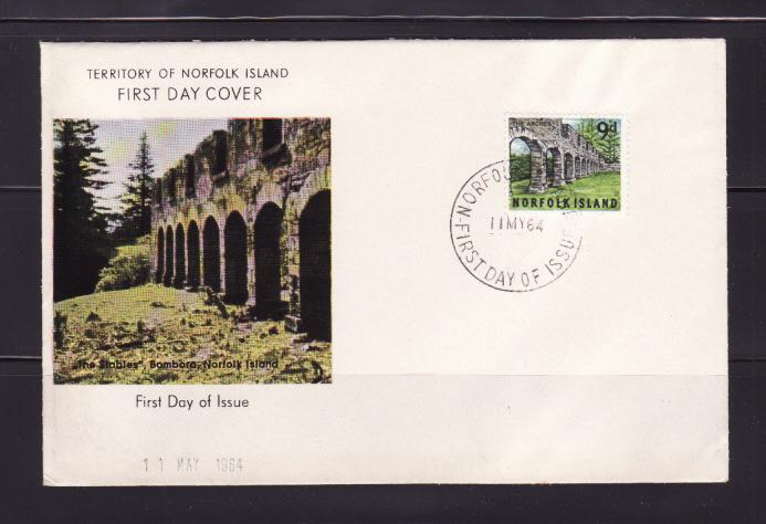 Norfolk Island 52 FDC The Arches (B)