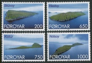 Faroe 383-386, MNH. Islands 2000. Skuvoy, Hestoy, Koltur, Nolsoy.