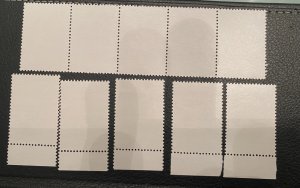 RUSSIA,2001 SC# 6625A-E,6625F,FLOWERS MNH