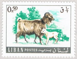 Lebanon 453 Unused Goats 1 1968 (BP6124)