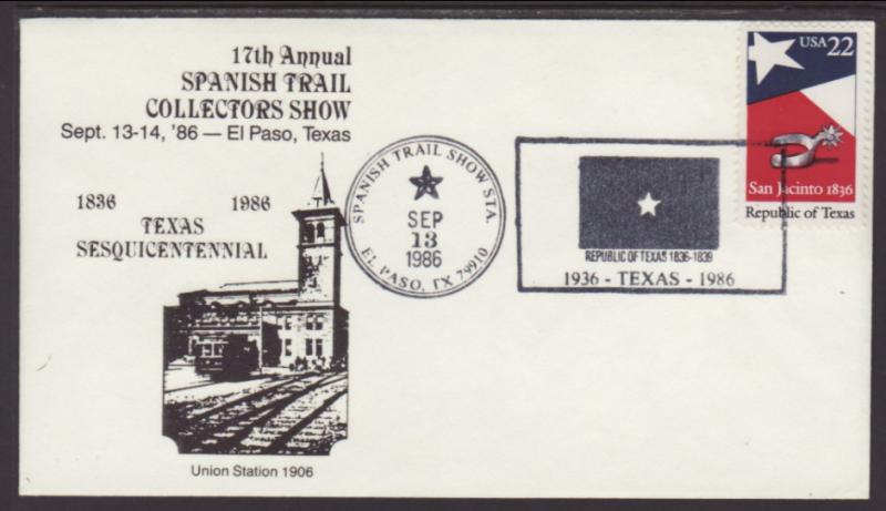 Sesquicentennial Texas 1986 Cover BIN