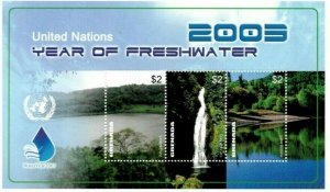 Grenada - 2003 - Fresh Water - Sheet Of 3 - MNH