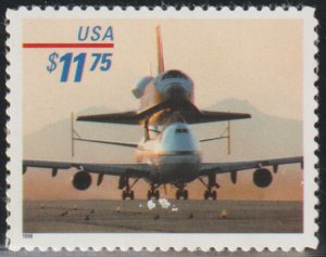 #3262 $11.75 Space Shuttle, VF/XF mint never hinged, super nice, FRESH HIGH V...