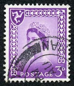 IOM SG2a 3d Deep Lilac on Chalky Paper Fine used cat from 6.50 pounds