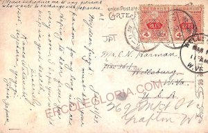 aa6929 - JAPAN - Postal History -  POSTCARD to the USA 1923