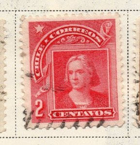 Chile 1908 Early Issue Fine Used 2c. 170810