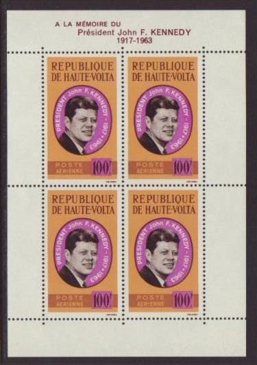 Burkina Faso C19 Souvenir Sheet MNH VF