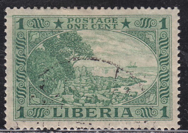 Liberia 183 Cape Mesurado 1921