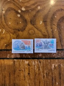 Stamps French Andorra Scott #414-5 nh