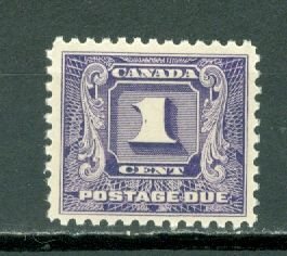 CANADA 1930  DUE #J6 VERY FINE DEXT. GUM PERF.11x11 MNH...$40.00