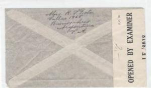 buenos aires 1942   to u.s. censor  air mail stamps cover ref r15486