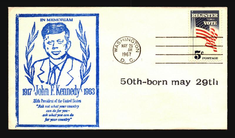 US - 4 Different JFK Cacheted Related Covers (IV) - Z15453