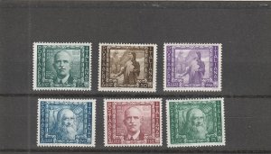 Italy  Scott#  C100-C105  MH  (1938 Proclamation of the Empire)