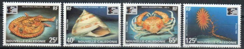 New Caledonia Stamp 737-740  - Marine life