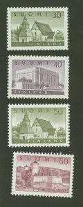 Finland #336-338A  Single (Complete Set)