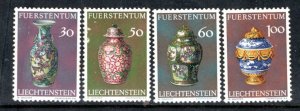 Liechtenstein 545-8 MNH VF* 19th Century Chinese Vases from Princely Treasury