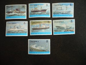 Stamps - Dominica - Scott# 434-440 - Mint Never Hinged Set of 7 Stamps