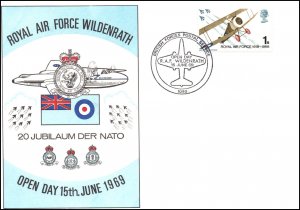 Great Britain Royal Air Force Wildenrath 1969 Cover