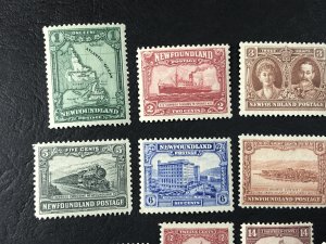 NEW FOUNDLAND # 145-159-MINT/HINGED------COMPLETE SET------1928