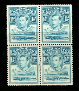 ES-315 BASUTOLAND 1938 GEORGE VI SC 20 SG 20 MNH BLOCK  $5.85