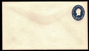 #U542 2 1/2c Washington Envelope (Size 63/4) - Mint